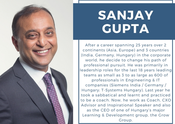 After a career spanning 25 years over 2 continents Asia Europe and 3 countries India Germany Hungary in the corporate world he decide to change his path of professional pursuit. He was primarily in lead 3