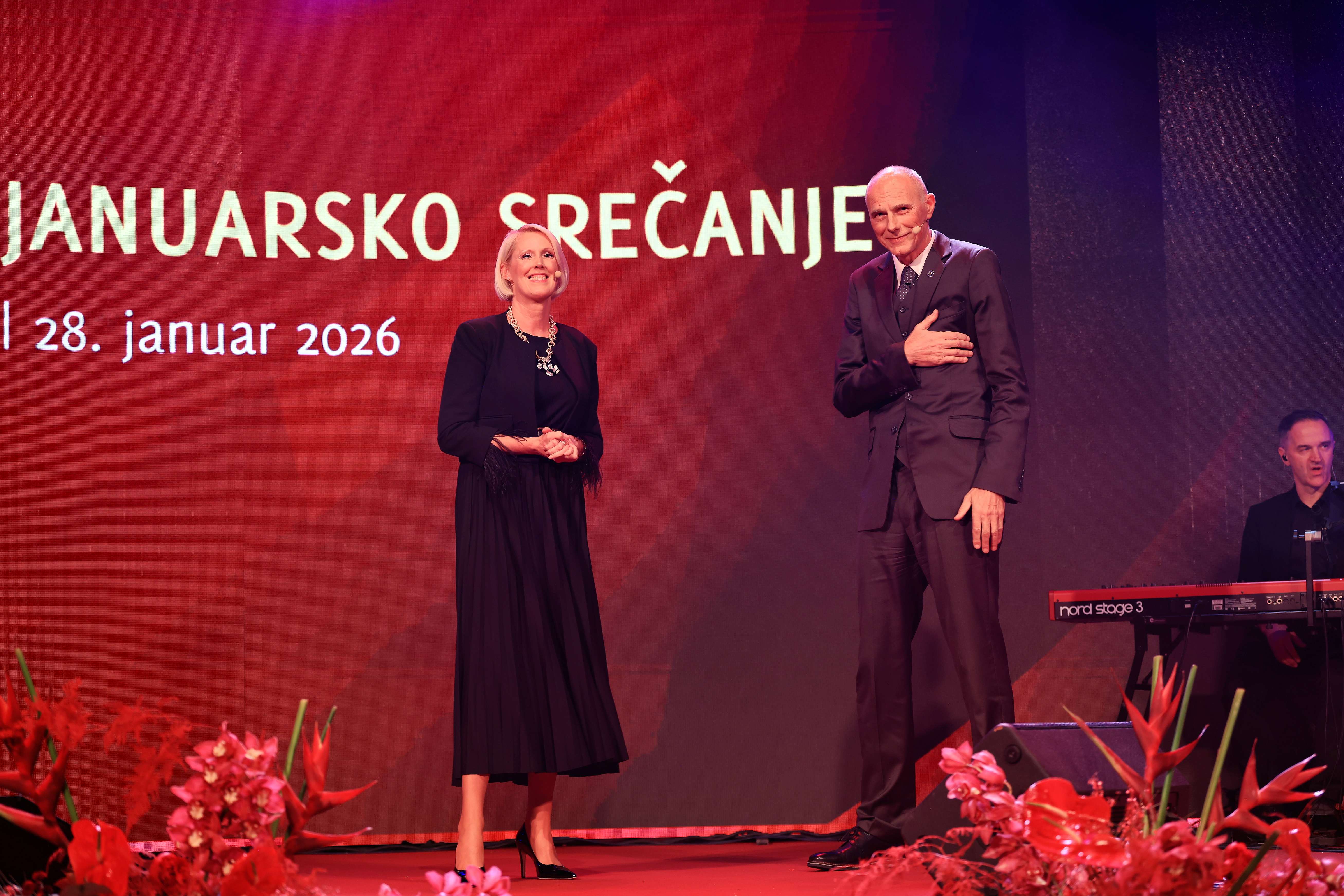 Petra Juvančič, izvršna direktorica Združenja Manager in dr. Iztok Seljak, predsednik Združenja Manager