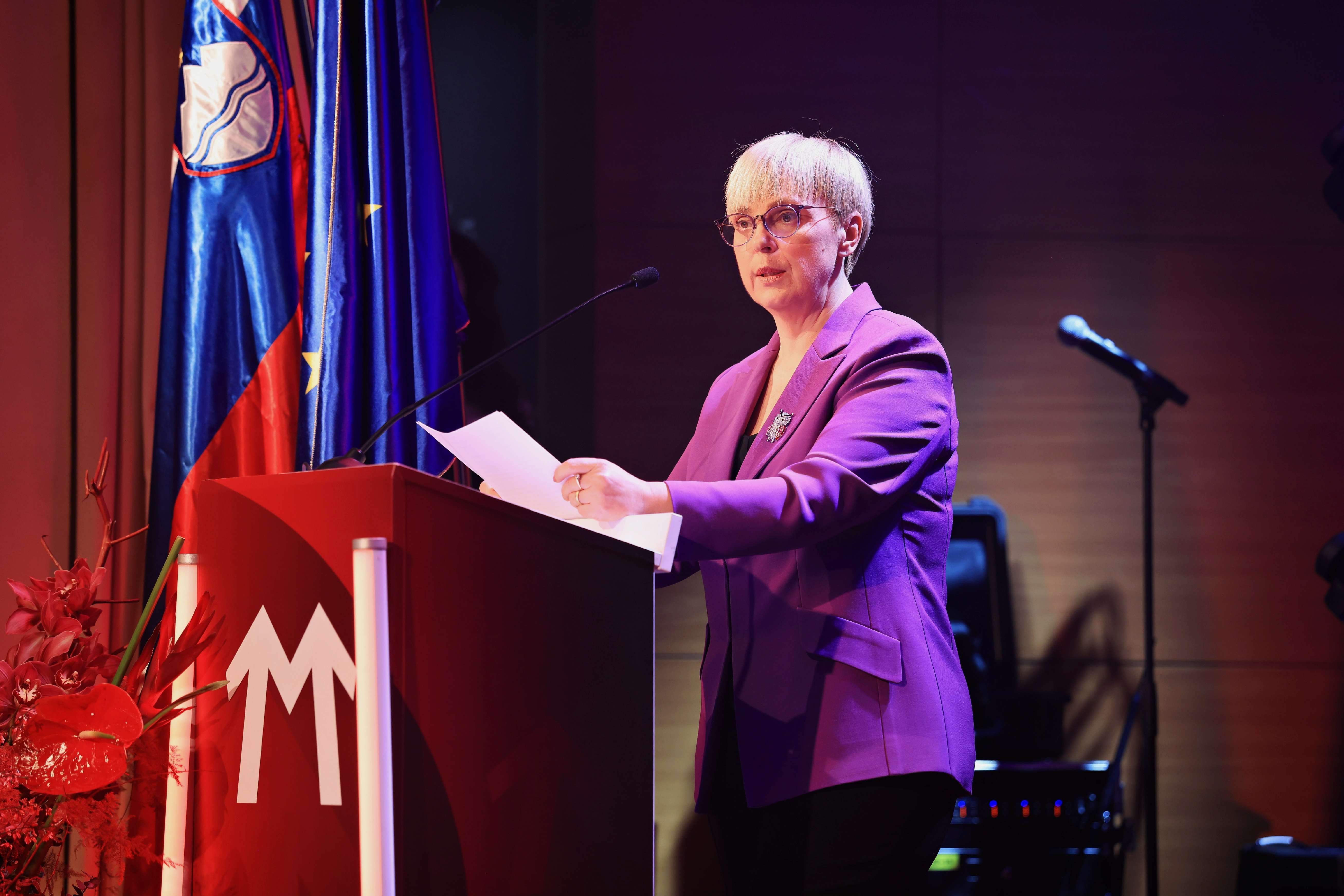 Predsednica Republike Slovenije dr. Nataša Pirc Musar, častna govornica na Januarskem srečanju 2026